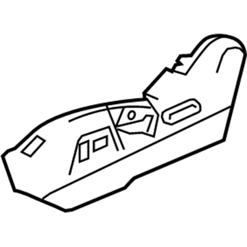 GM 20811512 Outer Finish Panel, Front 20811512 GM Outer Finish Panel, Front Illustration 1 of 1