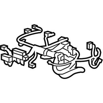 22963359 GM Harness, Driver Side Illustration 1 of 1