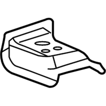 22840551 GM Rear Crossmember Extension, Driver Side Illustration 1 of 1