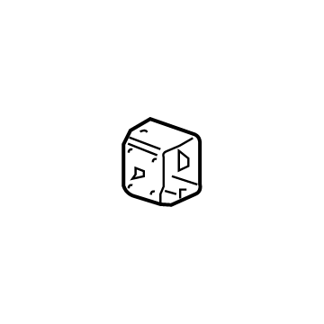 GM 42491584 Reinforcement, Driver Side 42491584 GM Reinforcement, Driver Side Illustration 1 of 1