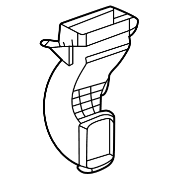 Chevy 26432039 Center Duct