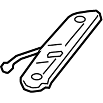 GM 84452420 Sensor, Driver Side 84452420 GM Sensor, Driver Side Illustration 1 of 1