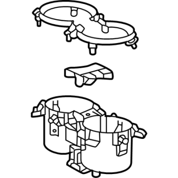 Cadillac 86805121 Cup Holder