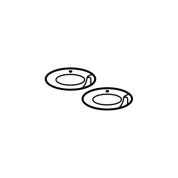 Cadillac 84896126 Trim Bezel Mat