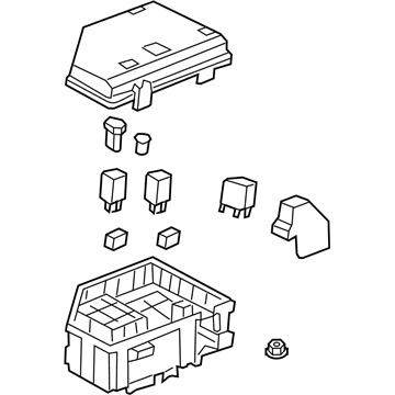 Saturn Relay Block - 25856248