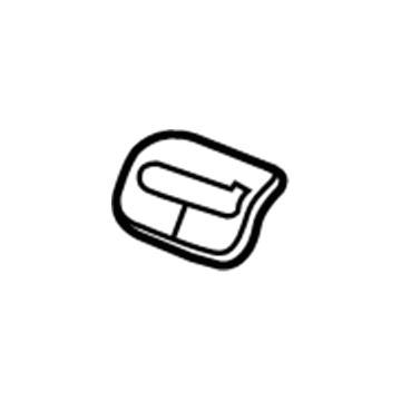GM 10315585 Seat Belt Guide 10315585 GM Seat Belt Guide Illustration 1 of 1