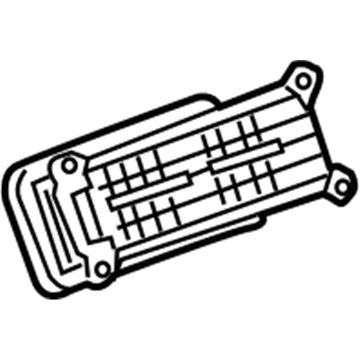 GM 22824545 Vent Grille 22824545 GM Vent Grille Illustration 1 of 1