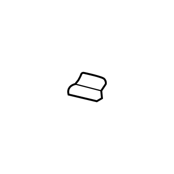 GMC 84019259 Roof Molding Front Cap