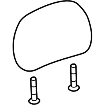 Chevy 12477441 Headrest Cover