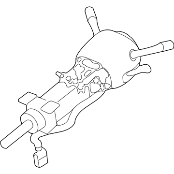 Cadillac 25744451 Steering Column