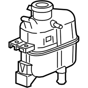GM 42620261 Reservoir 42620261 GM Reservoir Illustration 1 of 1