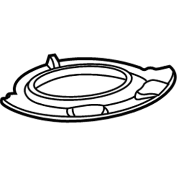 22098264 GM Spring Seat, Front Illustration 1 of 1
