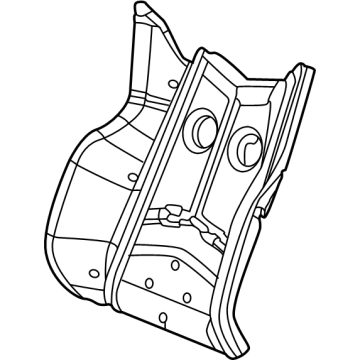 Chevy 84852489 Seat Back Pad