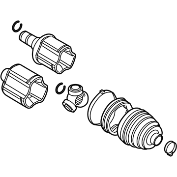 Cadillac 88957232 Inner Joint Assembly