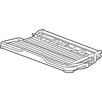 89041879 GM Cushion Frame Illustration 1 of 1