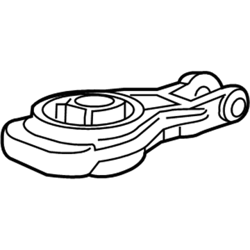 Chevy 95350019 Lower Transmission Mount