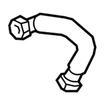 Chevy PCV Hose - 12670793