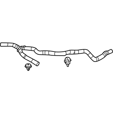 GM 84764258 Inlet Hose 84764258 GM Inlet Hose Illustration 1 of 1