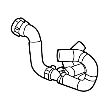 GM 84842062 Heater Hose, Passenger Side 84842062 GM Heater Hose, Passenger Side Illustration 1 of 1