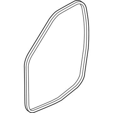 Chevy 15878943 Door Weatherstrip