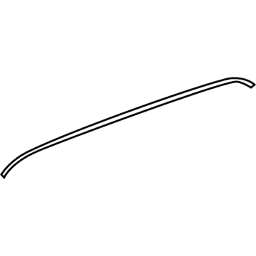 Chevy 84407038 Upper Weatherstrip