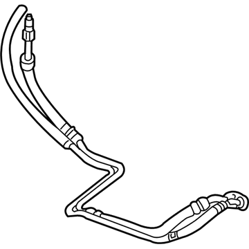 Hummer Power Steering Hose - 20934199