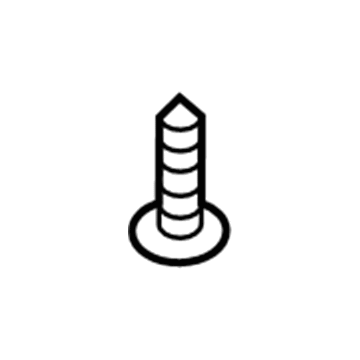 Cadillac 11547421 Lower Baffle Bolt