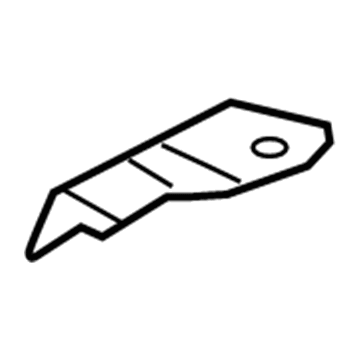 23188289 GM Fender Front Bracket, Driver Side Illustration 1 of 1