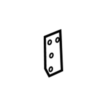 GMC 15106627 Striker Plate