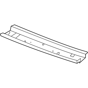Cadillac 88891086 Windshield Header
