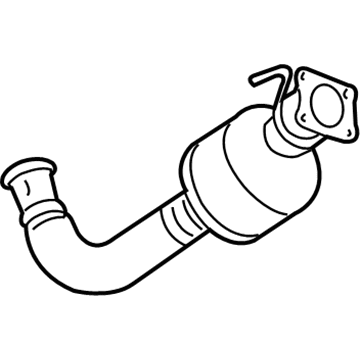 Chevy 84451333 Converter & Pipe