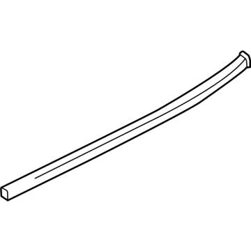 GM 42795155 Belt Molding, Rear Passenger Side 42795155 GM Belt Molding, Rear Passenger Side Illustration 1 of 1
