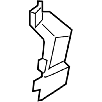 GM 84154085 Front Trim Cover, Rear Driver Side 84154085 GM Front Trim Cover, Rear Driver Side Illustration 1 of 1