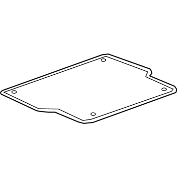 GM 84338853 Access Cover, Black, Rear 84338853 GM Access Cover, Black, Rear Illustration 1 of 1