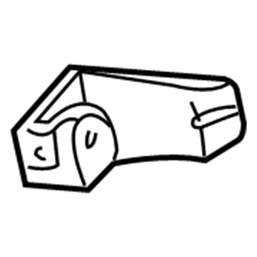 Chevy 15205494 Luggage Cover Support