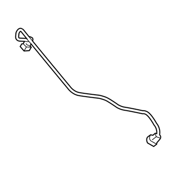 GM 12690758 PCV Tube, Driver Side 12690758 GM PCV Tube, Driver Side Illustration 1 of 1
