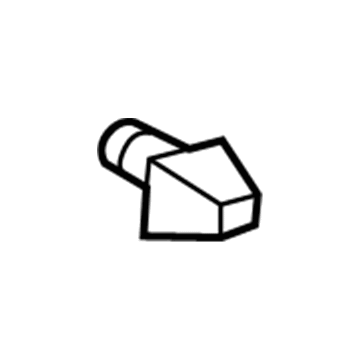 GM 23204695 Washer Nozzle, Rear 23204695 GM Washer Nozzle, Rear Illustration 1 of 1
