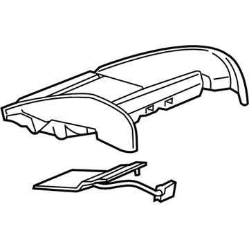 Buick Regal Sportback Seat Cushion - 39153427