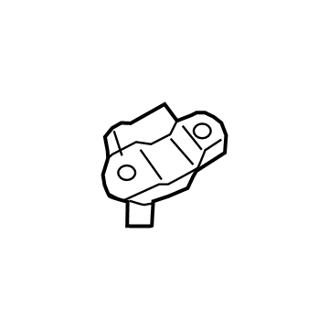 GM 42759434 Hinge 42759434 GM Hinge Illustration 1 of 1