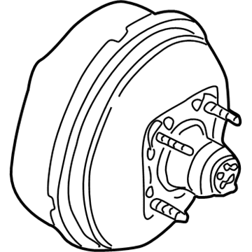 Cadillac 18042542 Brake Booster