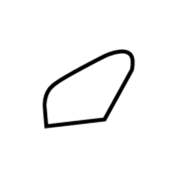 GM 13453891 Handle, Inside Cover, Driver Side 13453891 GM Handle, Inside Cover, Driver Side Illustration 1 of 1
