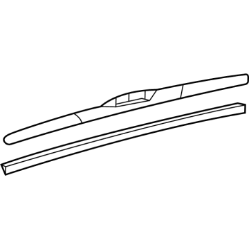 Chevy Suburban 3500 HD Wiper Blade - 84613732
