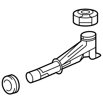 GM 84563483 Filler Tube 84563483 GM Filler Tube Illustration 1 of 1