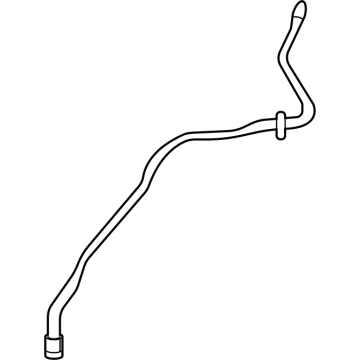 GM 84212233 Washer Hose 84212233 GM Washer Hose Illustration 1 of 1