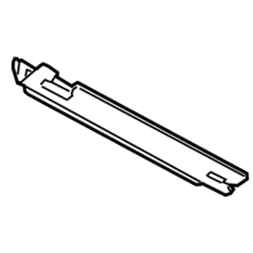 GM 15818056 Side Air Baffle, Passenger Side 15818056 GM Side Air Baffle, Passenger Side Illustration 1 of 1