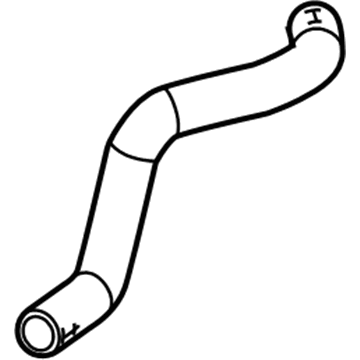 GM 84128850 Lower Hose 84128850 GM Lower Hose Illustration 1 of 1