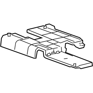 GM 22986184 Lower Bracket, Front 22986184 GM Lower Bracket, Front Illustration 1 of 1