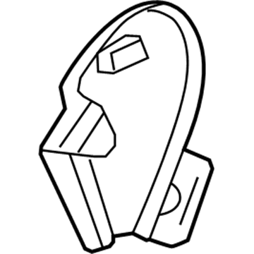 GM 22893767 Inner Finish Panel, Front 22893767 GM Inner Finish Panel, Front Illustration 1 of 1