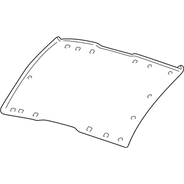 GM 22619705 Headliner 22619705 GM Headliner Illustration 1 of 1