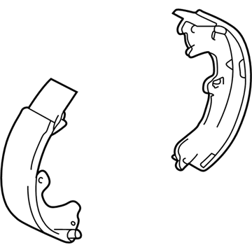 Pontiac Brake Shoe Set - 88972490